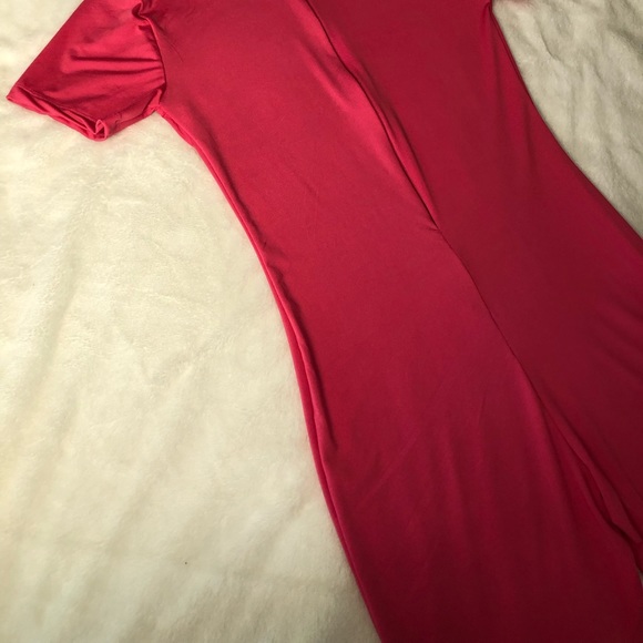 Hot pink romper - Picture 3 of 6